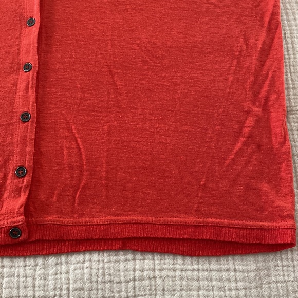 Eileen Fisher Linen Button Shirt - Picture 4 of 8